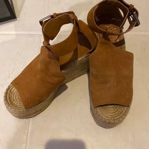 Marc Fisher Alida Espadrille Platform Wedge